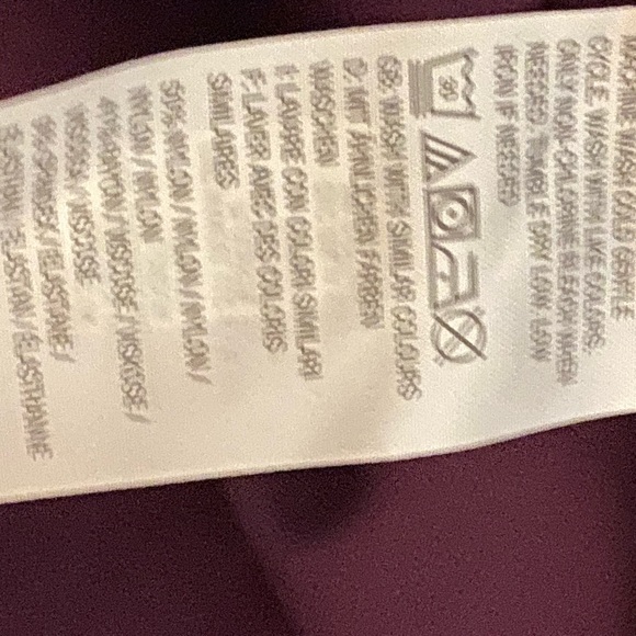 DuJour Burgundy Bodysuit Sz 1X VGUC 😊😊 - Picture 7 of 8